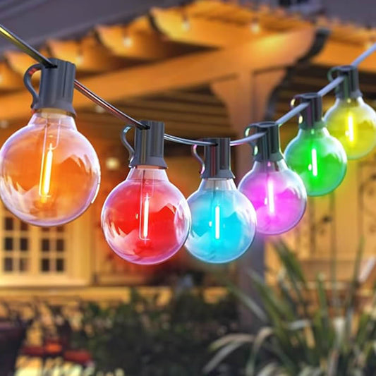 Professional Multi-Colour Outdoor Lights - 10m Strands Hire