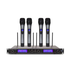 4 x Audio RM Handheld Radio Microphone System Hire