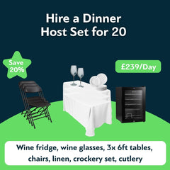 Dinner Host Bundle for 20 Hire